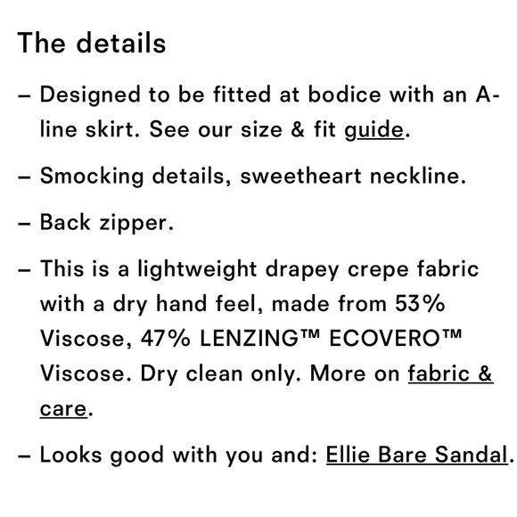 NWT Reformation Pacey Dress - Picture 7 of 7